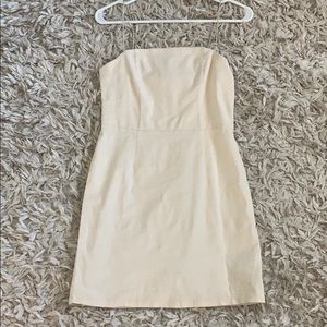 Urban cream mini dress